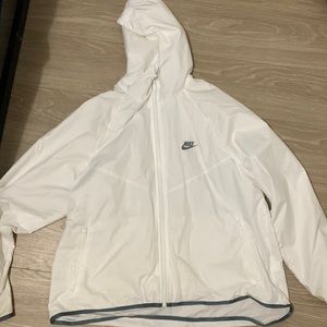 Nike Dark Green Marled Puff Jacket With 